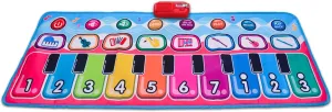 | RhythmRug - Musical Electronic Mat for Dancing and Creating Melodies at Every Step 130 x 48 cm
