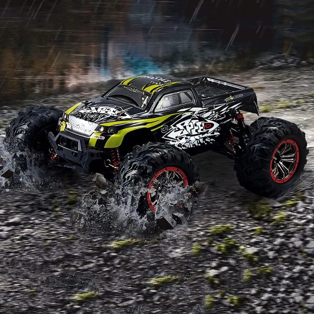 1:10 Super Large Rally Car High Speed Four-Wheel Drive Racing Car Dual Motor All Terrain Climbing Off-Road Vehicle Electric Drift Car Boy Toy Car Children's Gift Car Speed Up to 46KM/H