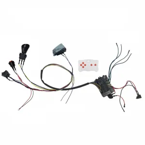 12Volt Ride On Toy Car Wire Harness Electric DIY Modified,High Power Self-Made Wires and Switch Kit,with Remote Control and Receiver for Replacement Parts Ride On Car Accessories(RX71)