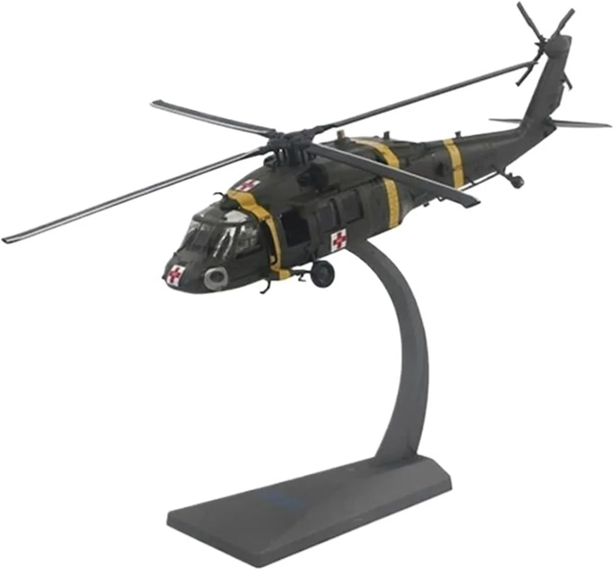 1/72 Scale for UH-60 Diecast Helicopter Air Ambulance Military Replica Model Collection Decor