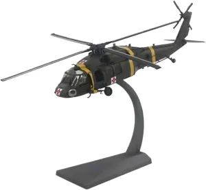 1/72 Scale for UH-60 Diecast Helicopter Air Ambulance Military Replica Model Collection Decor