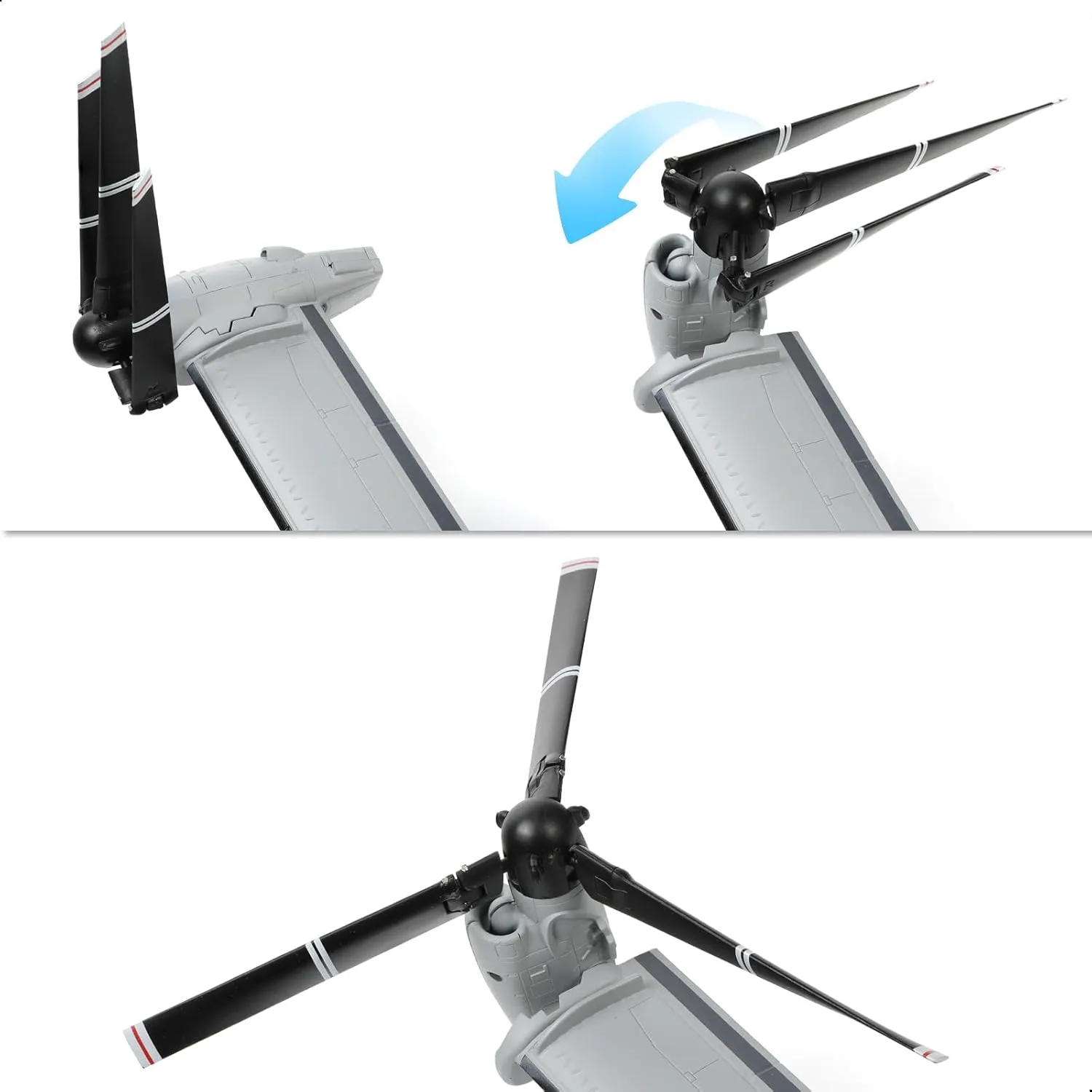 1/72 U.S. Navy VMMT-204 V-22 Osprey VLOT Helicopter Model Classic American Transport Airplane Model Pre-Built Metal Diecast Plane Model Kits with Display Stand Collection Gift for Adult