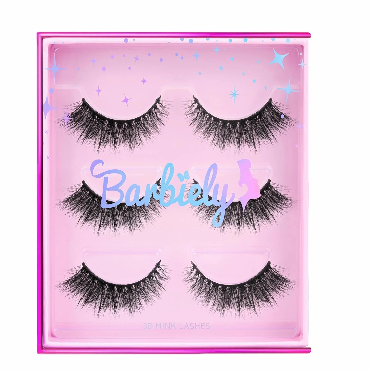 18mm Mink Eyelashes, 3D Real Mink Lashes, 3 Pairs Cat Eye Lashes, Criss-cross False Eyelashes, 100% Handmade & Cruelty-Free Super Fluffy Full Volume Strip Eye Lashes (Flawless)