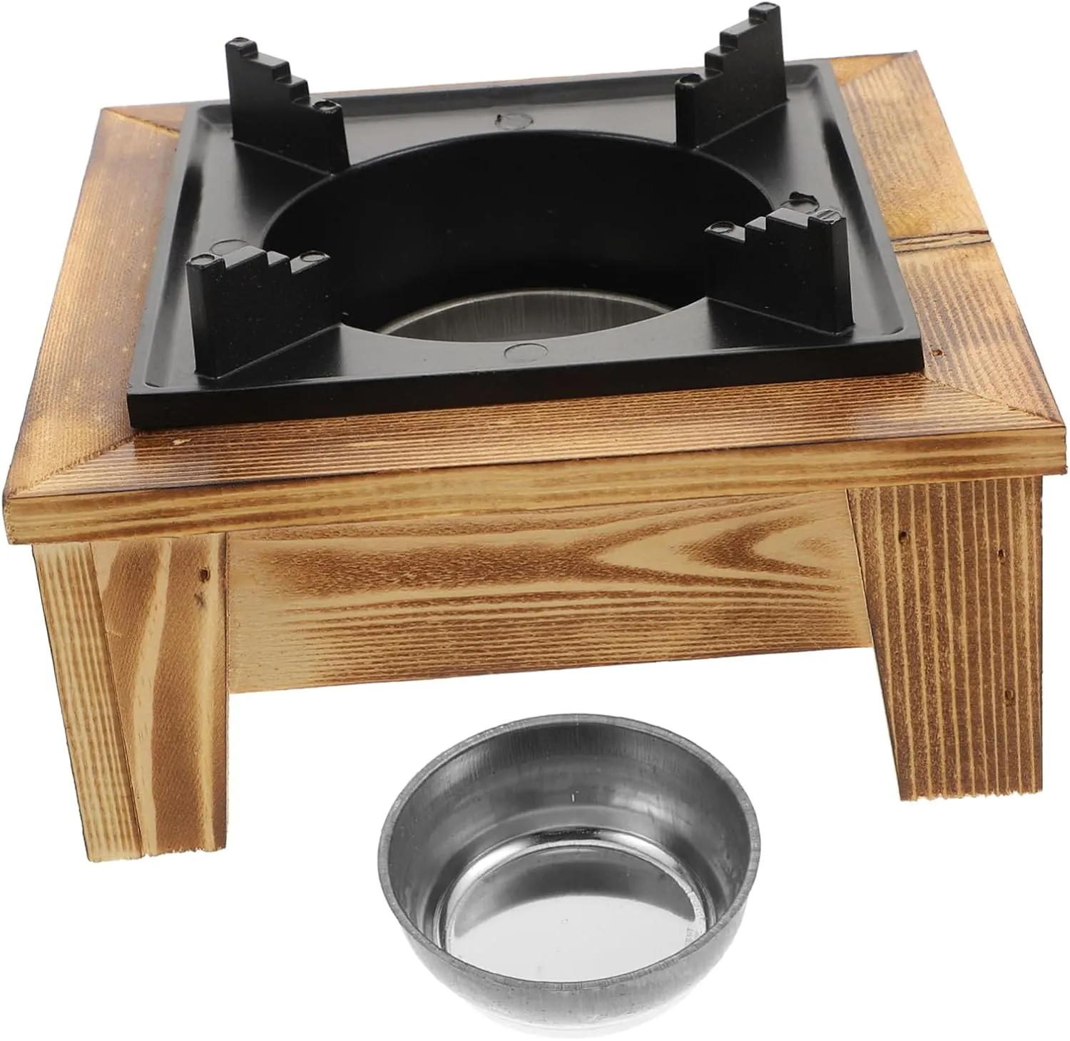 1set Portable Alcohol Stove Sturdy Camping Cooking Stove Reinforced Design for Outdoor Use for Picnics Hiking and -Term Cycling Wear Construction