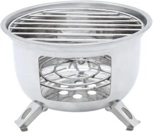 1Set Portable Camping Grill Compact Bbq Stove for Outdoor Cooking Picnics and Camping Trips Lightweight and Durable Design for Easy Storage and Transport