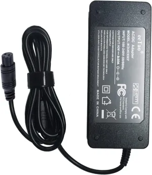 2-Prong 42V AC/DC Adapter Charger Compatible with Swagtron T882 Blue T882BLUE Swagboard 62.4Wh Rechargeable Battery Model FY0634201500 42VDC 1.5A 1500mA Power Supply Cord
