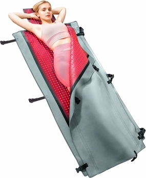 2025 Upgraded Triple-Mode Red Light Therapy Mat for Full Body Pain Relief, 73.0" x 33.5" Whole Body Coverage with 2570 Dual-Wave (660nm & 850nm) LEDs, Premium Leather, Multi-Mode Customization(Gray)