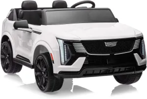 24V Ride On Car, Licensed Battery Powered Electric Vehicle w/Remote Control, 2 Seater, 4-Wheel Shock Absorbers, Smooth Start, Music, LED Lights for Boys Girls