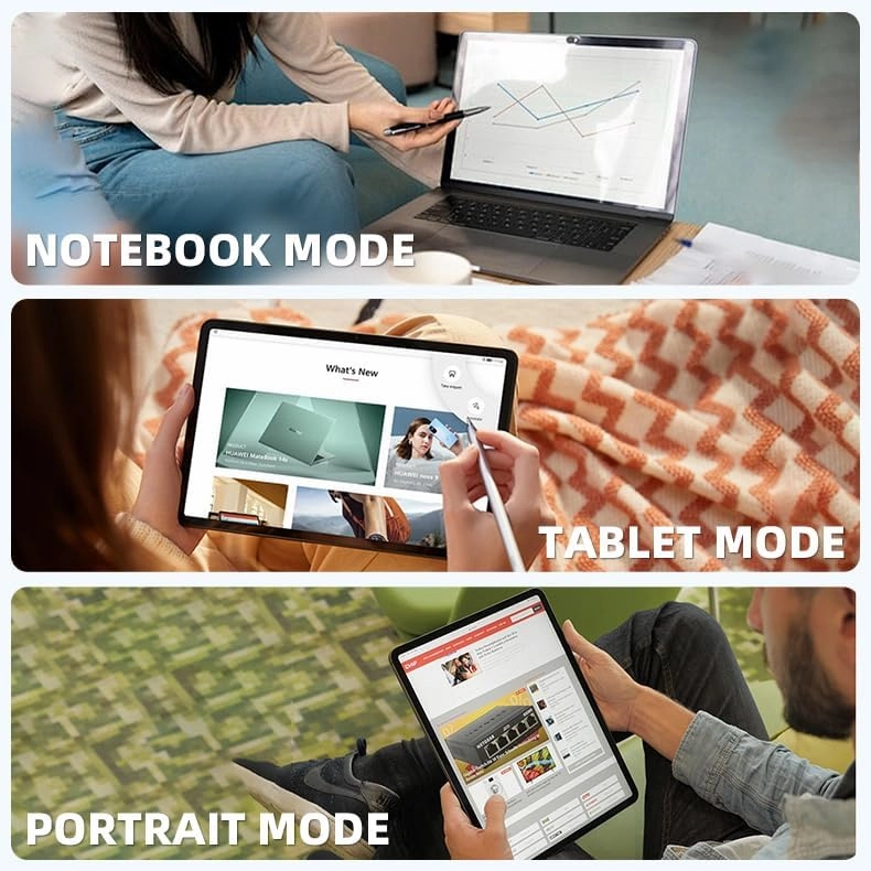 2-in-1 Mini Laptop: 10.95" 2K FHD IPS Touchscreen, N95 CPU,16GB DDR5 RAM 1TB SSD, Metal Body, Win 11 Pro/Office 2019, Full-Function Type-C, Fingerprint Sensor, Backlit Keyboard (16G 1TB)