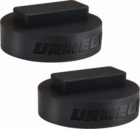 2Pcs Dual-use Lifting Axle Saddle Adapter Pads for BMW X3 X5 X6 X7, Compatible with 4-8 Ton Hydraulic Bottle Jack with 1.42" Recess, Car Trolley Floor Rubber Jack Pad Pucks for BMW and Mini