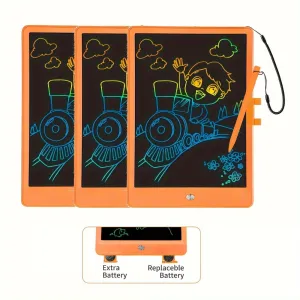3-Pack 10-Inch LCD Writing Board for Kids – Erasable, Reusable