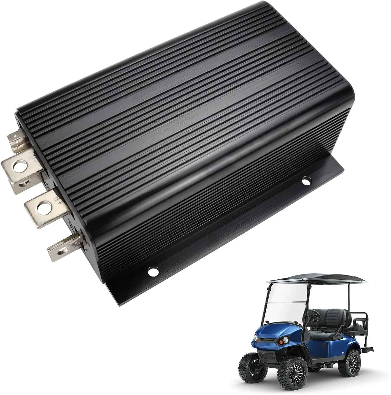 36V 500A 0-5KΩ Golf Carts Controller Compatible with EZGO Club Car Curtis 1205 Motor Controller Replace# 1205-117 1205-113 1205-101 1205-112 1205-121 1205-103