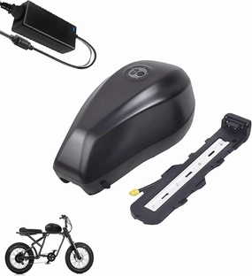 36V 48V 10Ah 13Ah 15Ah 18Ah 20Ah 23Ah 25Ah Ebike Gas Tank Battery 36V 48V Fuel Tank Lithium Ion Electric Bike Battery with Charger