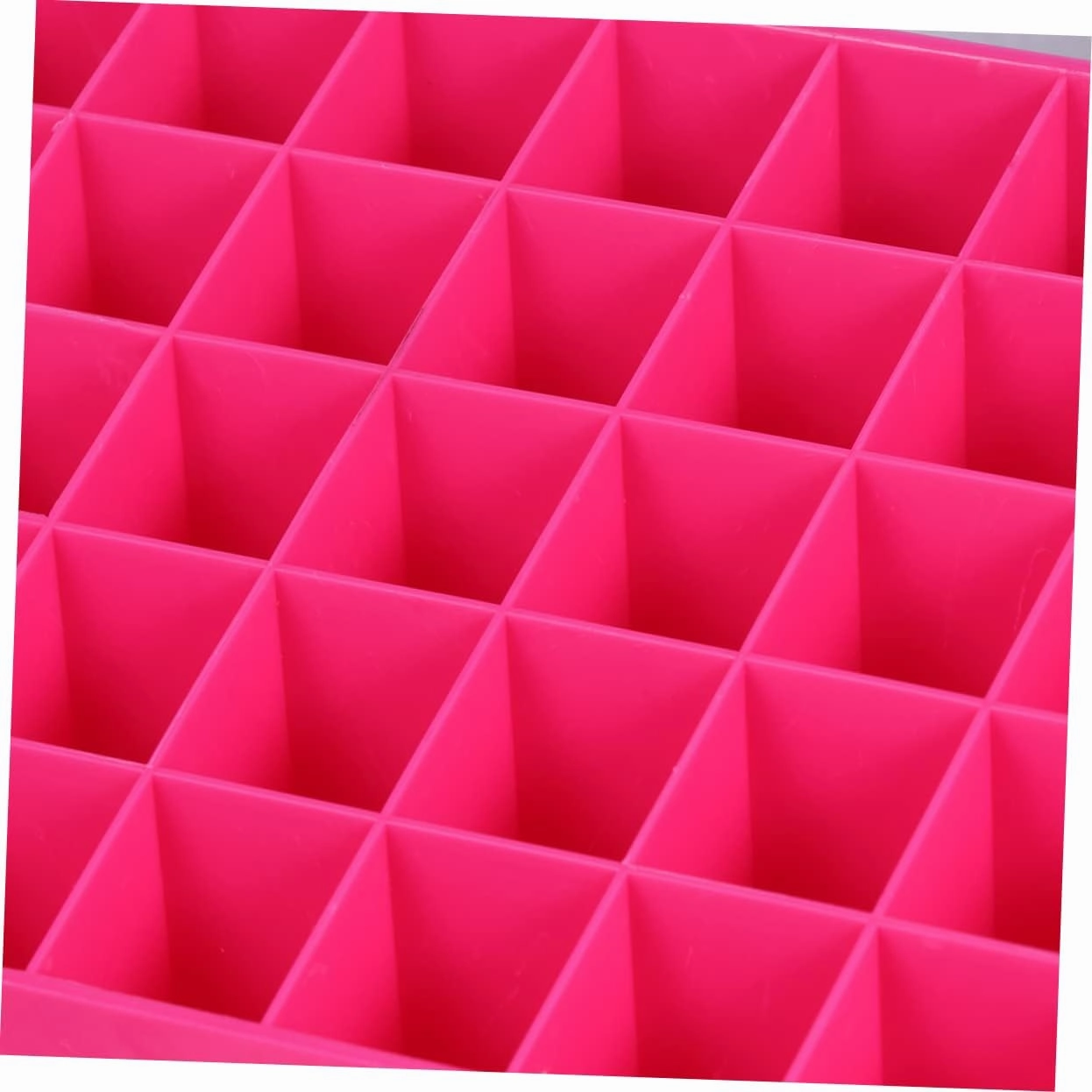 40 Slots Lipstick Storage Box Creative Makeup Organizer Jewelry Holder for Lipstick Nail Polish and Makeup Brush Storage for Home Shop