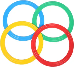 4pcs Acrobatic Juggling Set Performance Circus Hand for Skill Development Training for All Skill Levels