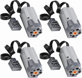 4Pcs Power-Function M-Motor-Set Compatible with Major Brand Technic-Parts Building-Block