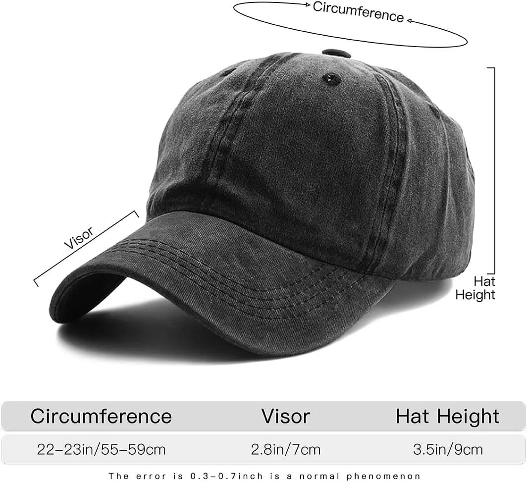 59 Band Baseball Cap Vintage Cowboy hat Men Women Peak Cap Outdoor Dad Hat