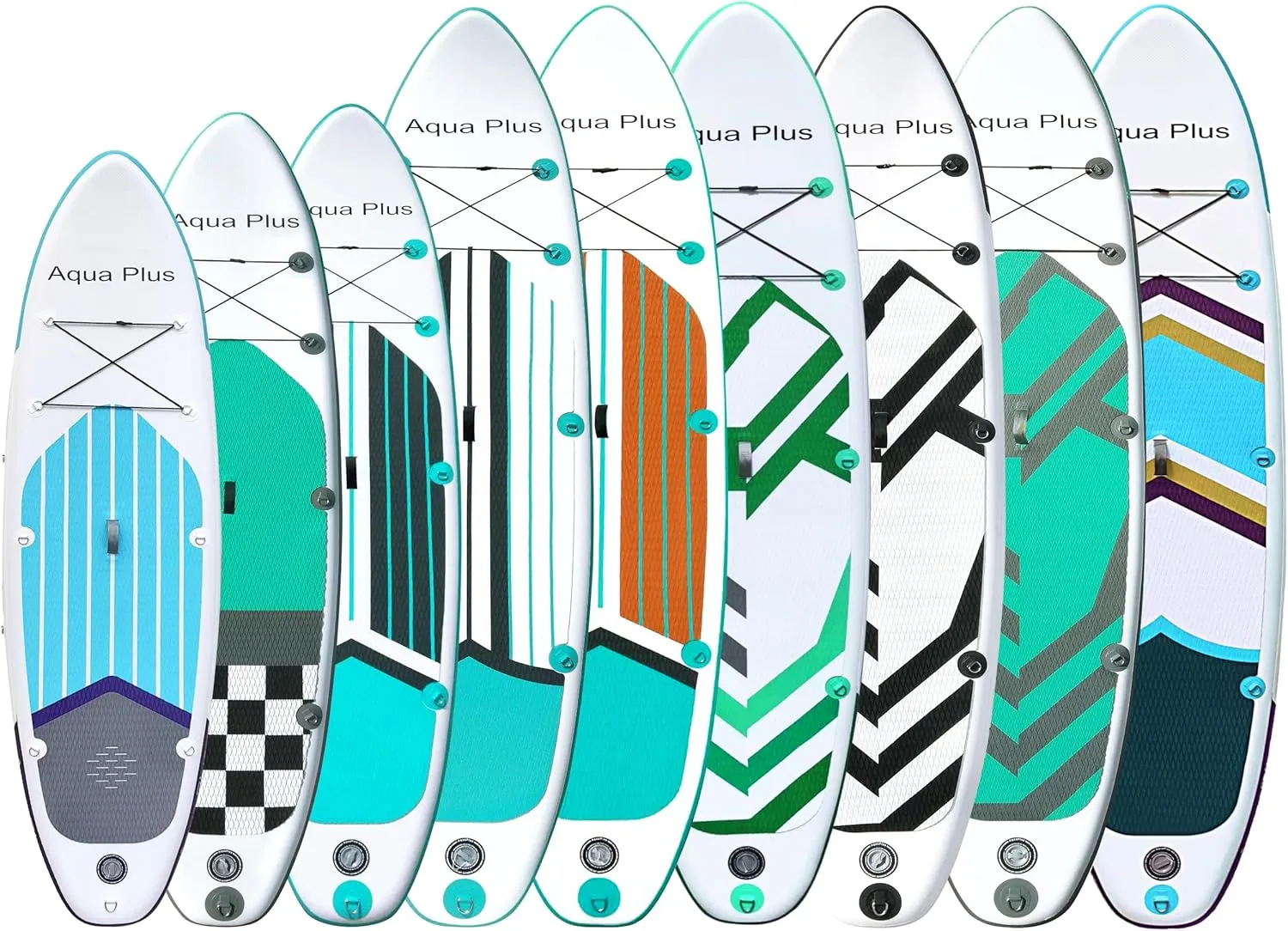 6inches Thick Inflatable SUP for All Skill Levels Stand Up Paddle Board,Paddle,Pump,ISUP Travel Backpack, Leash,Shoulder Strap,Youth,Adult Inflatable Paddle Board