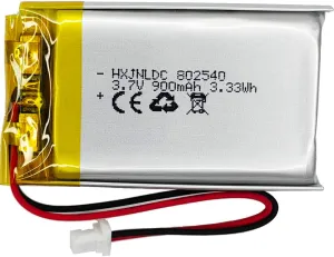 802540 3.7v 900mAh lithium battery for Sena 10S series Sena 10S-01 ena Sena 20s series Sena 20s-01 Sena 20s evo Sena 30K series Sena 30K-01D Motorcycles Bluetooth Headset Battery Replacement Intercom