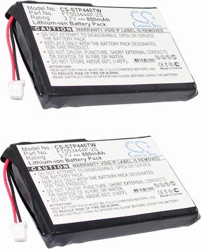 (2PACK Replacement Battery for Stabo freecomm 600 Set PMR 446 20640 Freecomm 850 FT553444P-2S 800mAh