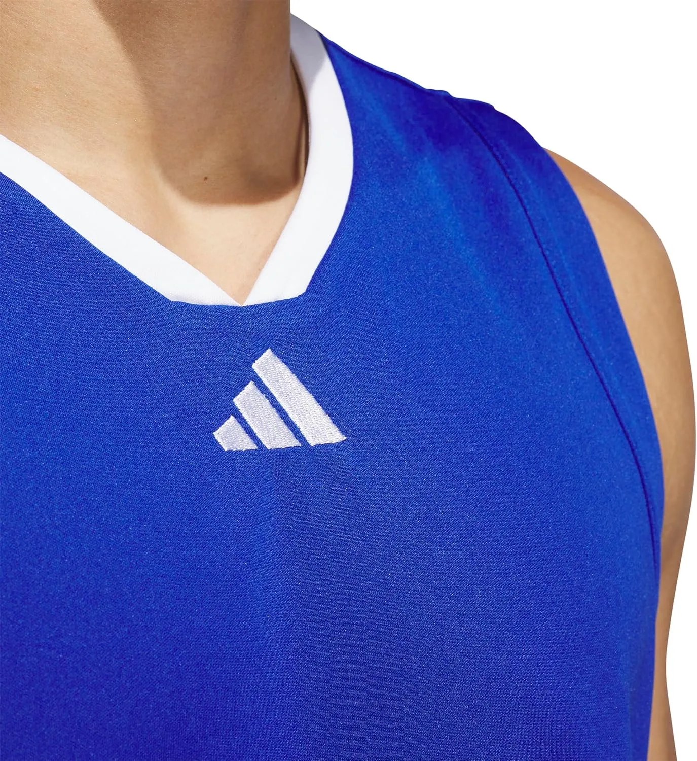 adidas Men's Basketball Legends 3-Stripes Tank Top