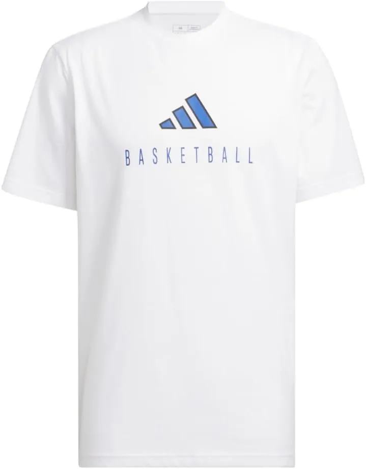 adidas Men's Worldwide Hoops Logo Performance Graphic T-Shirt