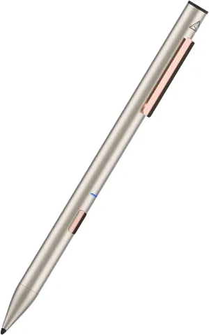 Adonit Note (Gold) Stylus Pen for iPad Writing/Drawing with Palm Rejection, Active Pencil Compatible with iPad Air 4/3rd gen, iPad Mini 6/5th gen, iPad 9/8/7/6th gen, iPad Pro (2018-2021),11/12.9"