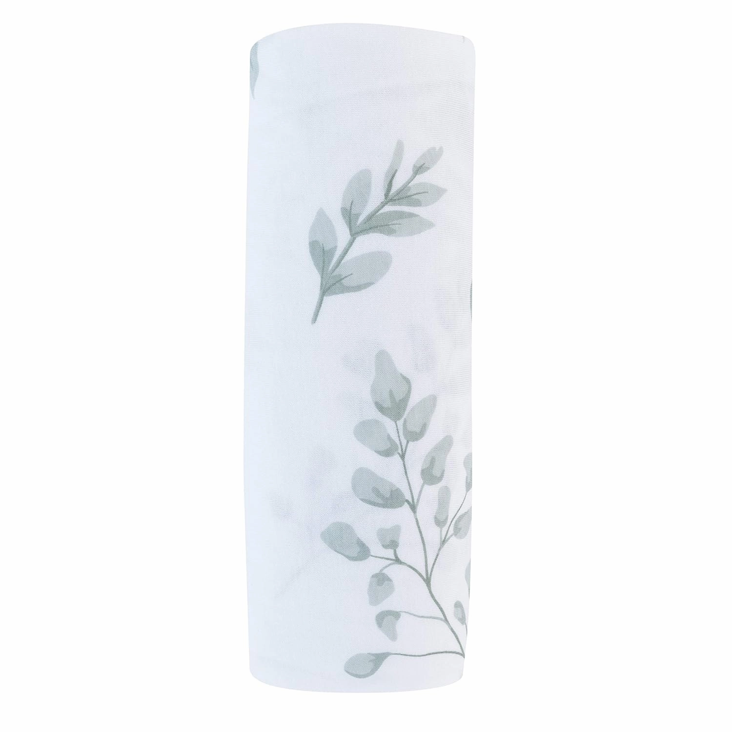 Adrienne Vittadini Bambini Jersey Cotton Pack N Play Sheet 1 Pack Green Fern Print, Sage
