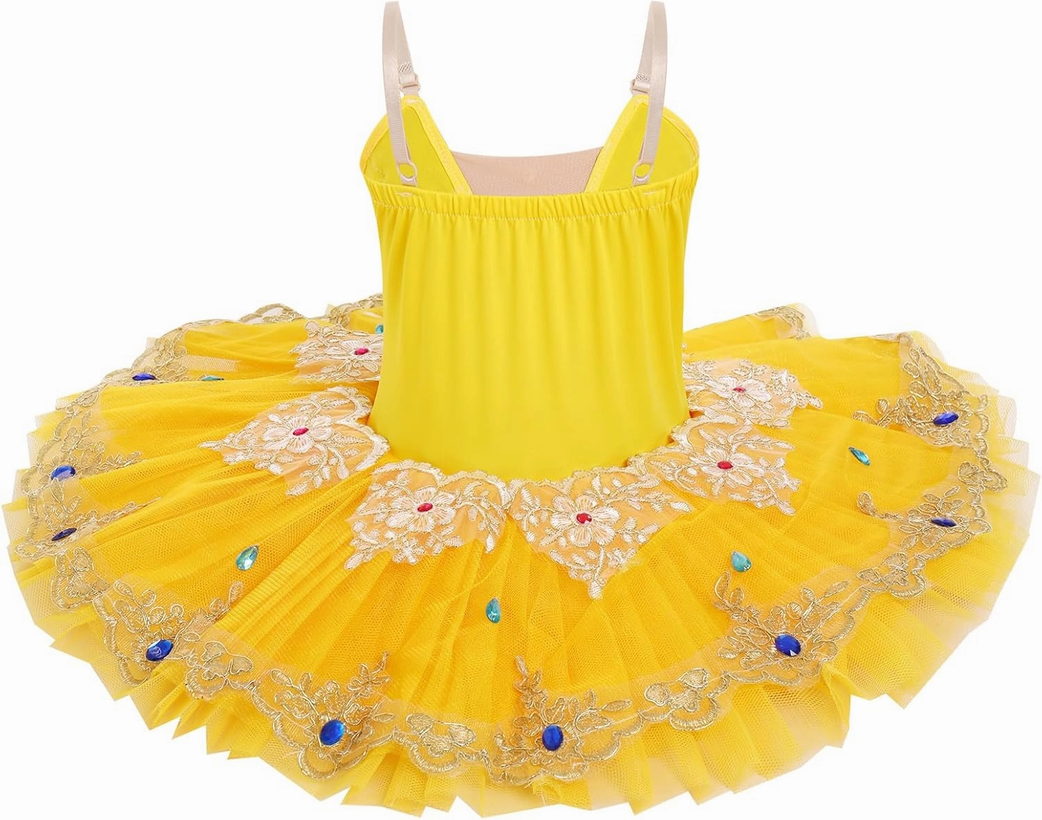 AFAVOM Girls Camisole Skirt Leotard Swan Lake Ballet Dance Outfit Sequin Platter Tutu Dress Ballerina Costume for Performance