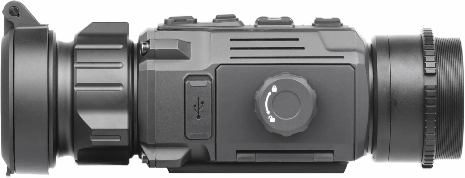 AGM Global Vision Rattler-C V2 Thermal Imaging Clip-On riflescope with high Sensitivity Thermal Optic Detector, Thermal Clip-On System Quick Day Optic Conversion with on-Board recoding, Wi-Fi