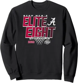 Alabama Crimson Tide Elite 8 2025 Men's Basketball Dunk Sweatshirt