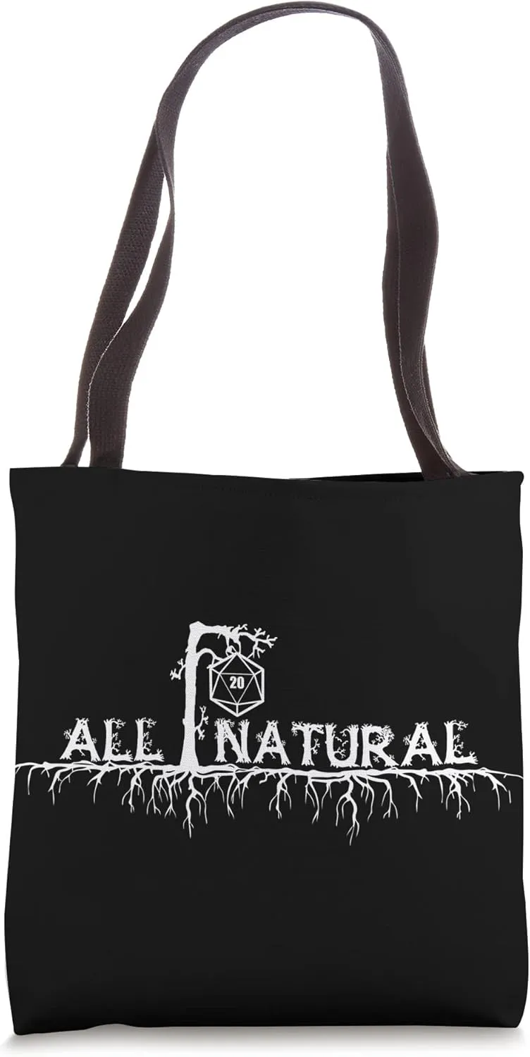 All Natural D20 - Critical Tote Bag