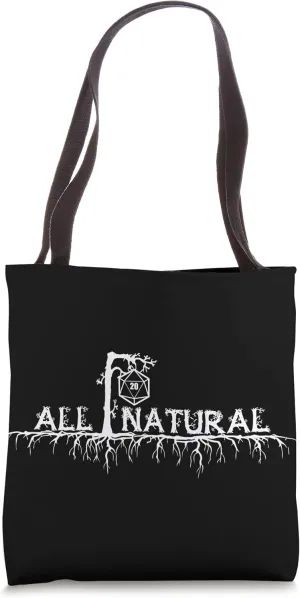 All Natural D20 - Critical Tote Bag