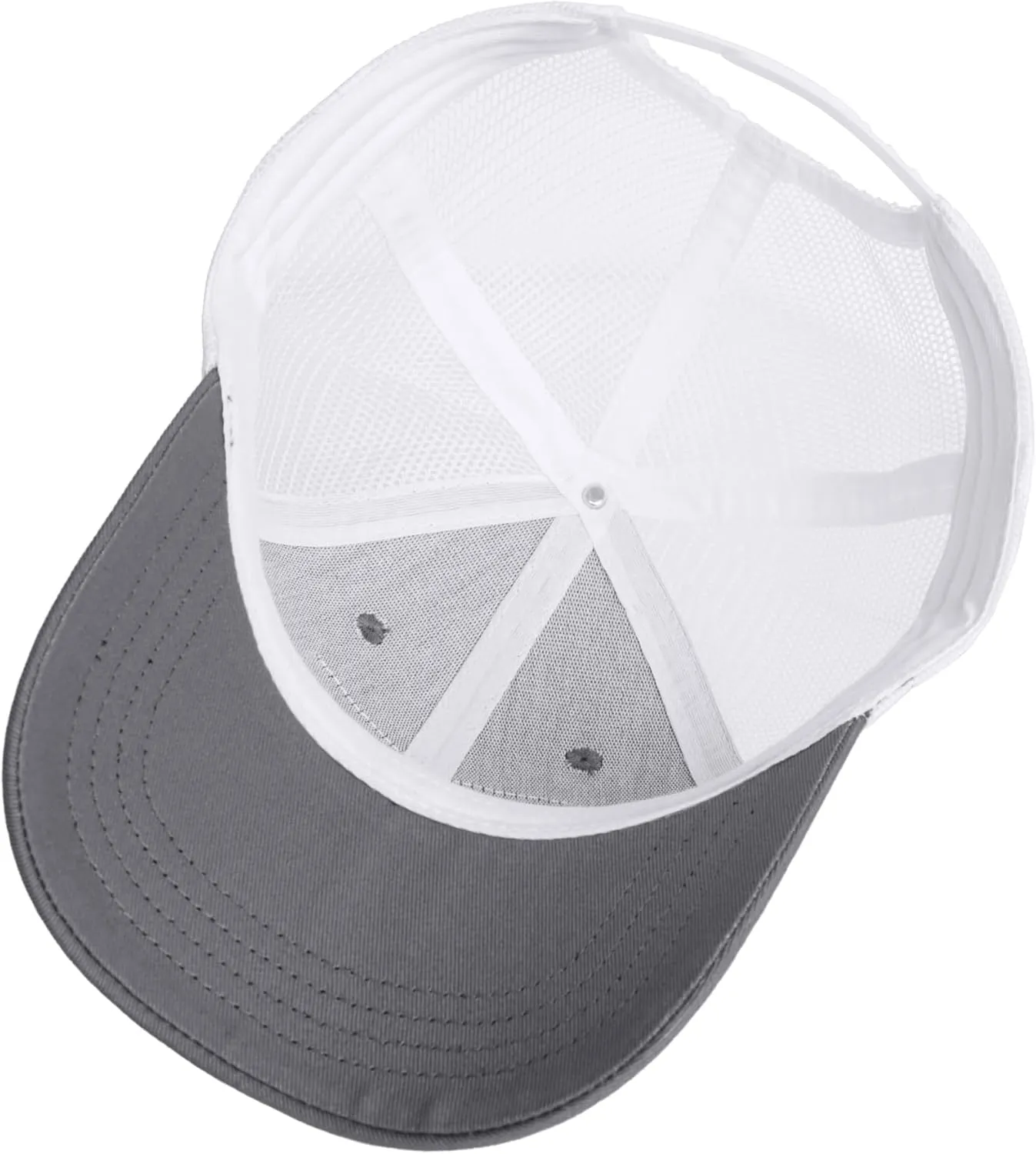 American Flag Trucker Hat - Snapback Hats for Men Women Baseball Cap - Breathable Mesh & Adjustable Fit for Casual Wear