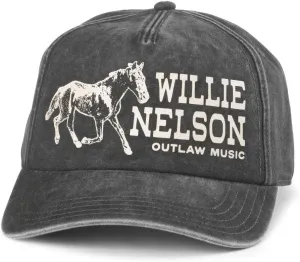 AMERICAN NEEDLE Willie Nelson Officially Licensed Adjustable Baseball Hat