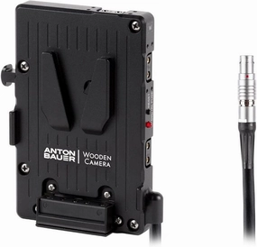 Anton Bauer 8075-0292 Compatible with RED DSMC1/DSMC2, Pro V-Mount Battery Bracket