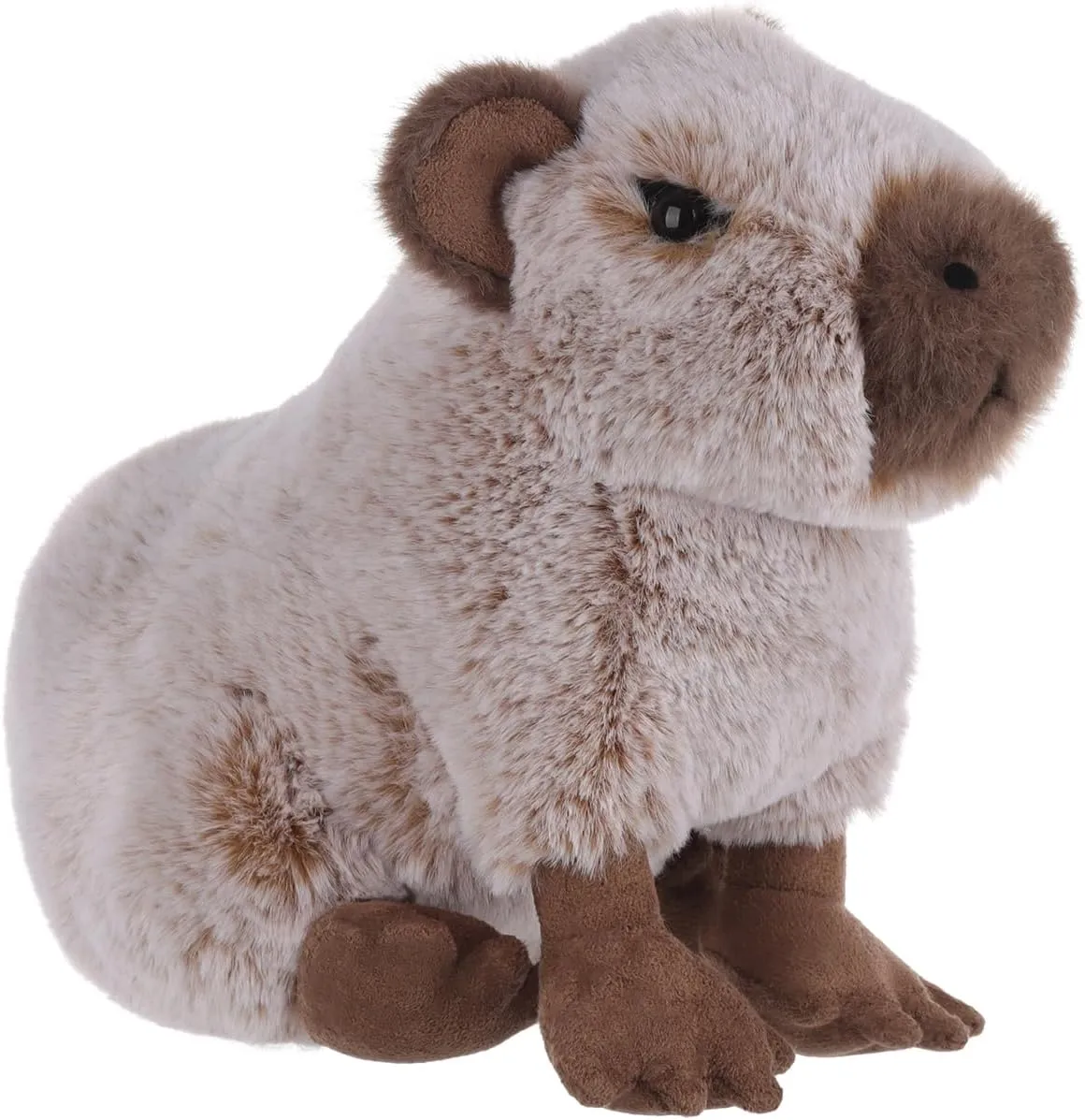 Apricot Lamb Capybara Plush Stuffed Animals for Kids, Soft Cute Plush Toys for Baby Girl and Boy, Fluffy Capybara Light Brown 7.1 Inches
