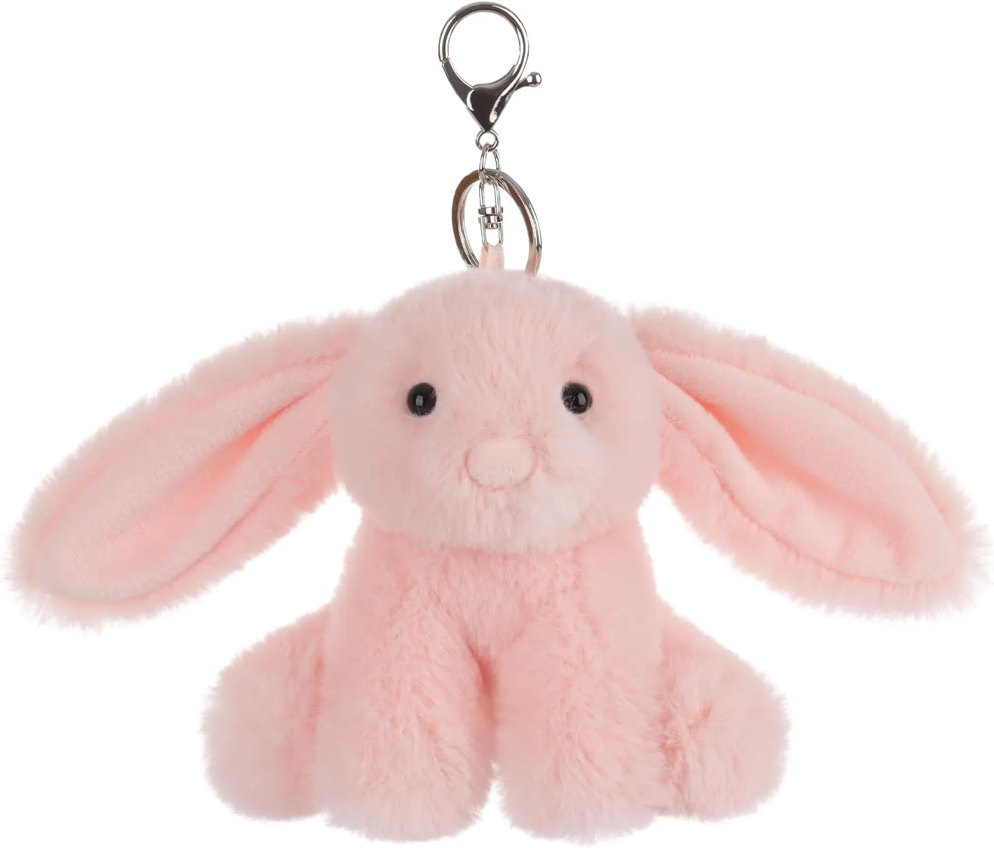 Apricot Lamb Cute Toys Plush Rabbit Stuffed Animal Soft for Kids Bag, Purse, Backpack, Handbag (4.7 Inches)