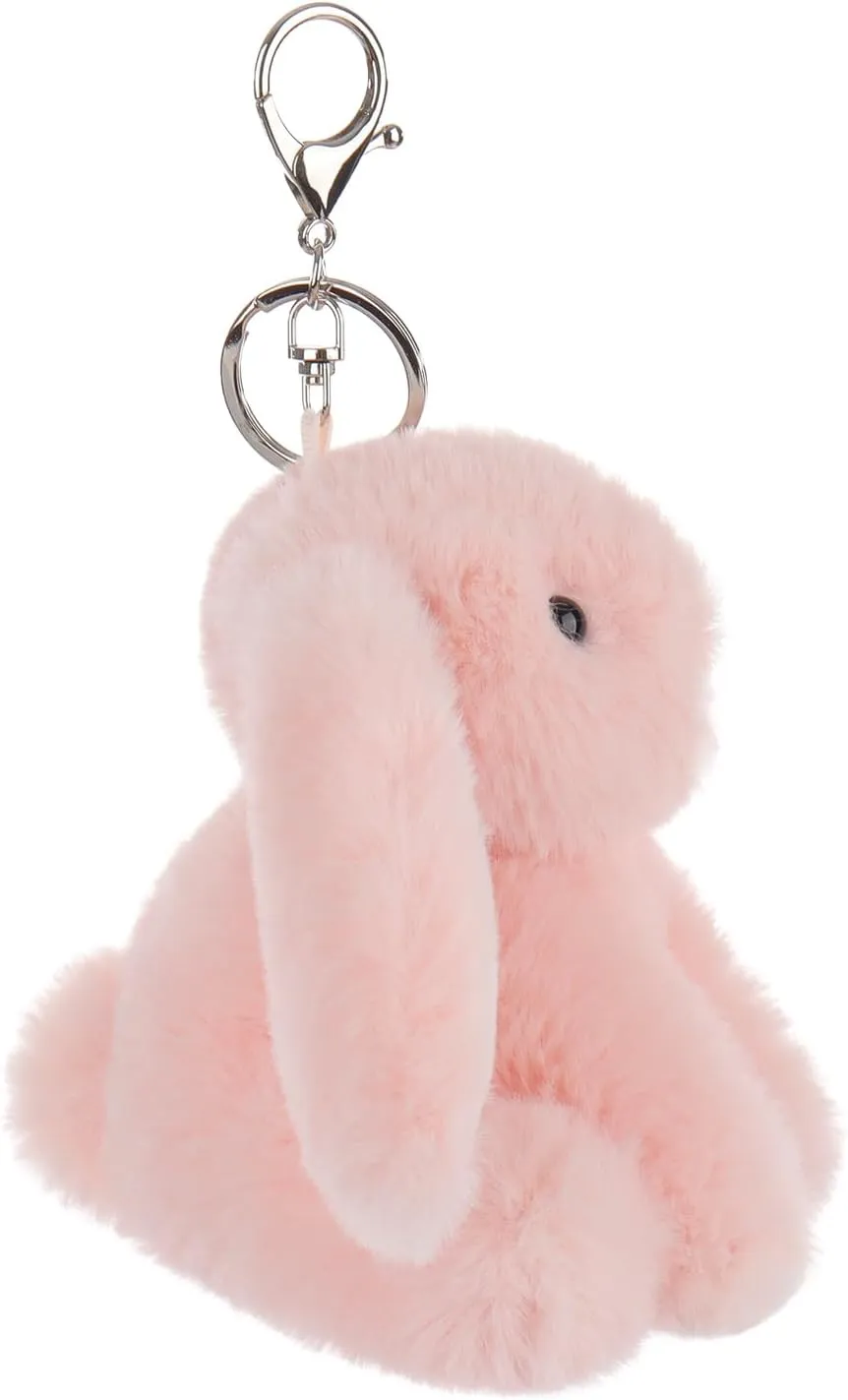 Apricot Lamb Cute Toys Plush Rabbit Stuffed Animal Soft for Kids Bag, Purse, Backpack, Handbag (4.7 Inches)