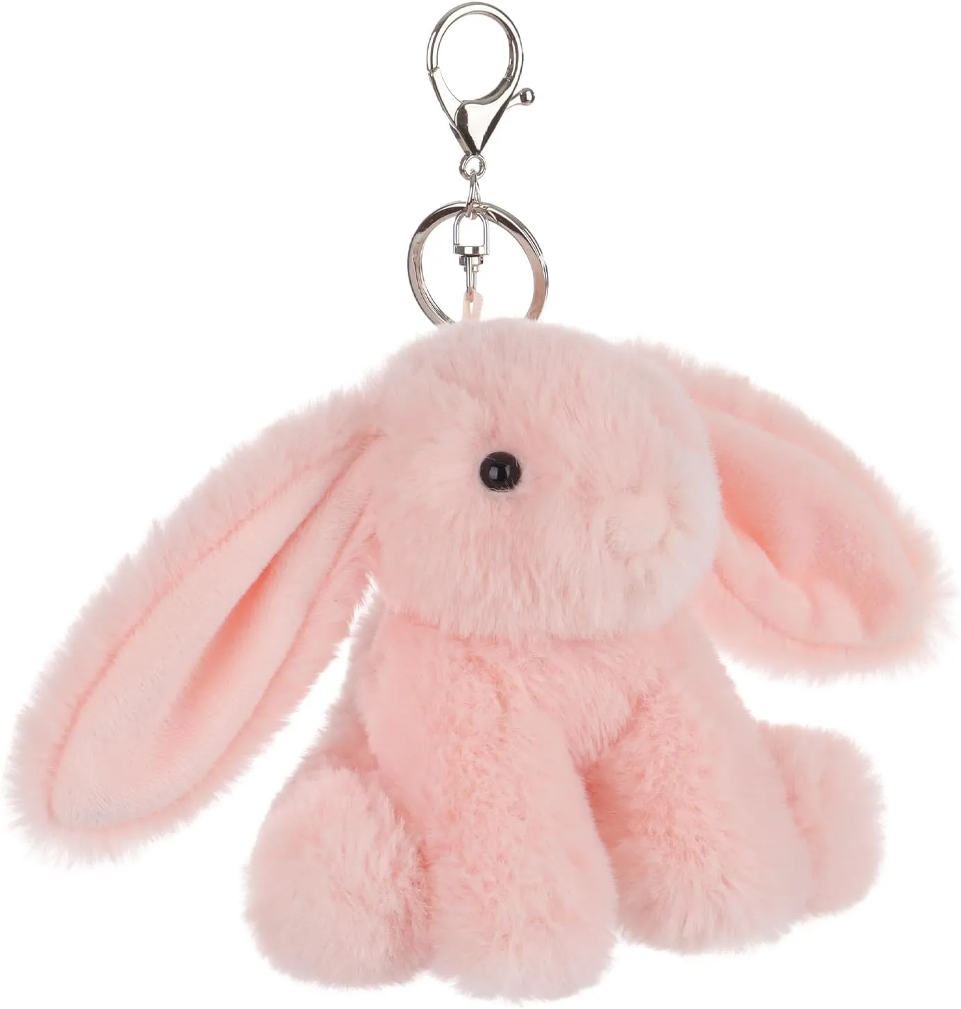 Apricot Lamb Cute Toys Plush Rabbit Stuffed Animal Soft for Kids Bag, Purse, Backpack, Handbag (4.7 Inches)