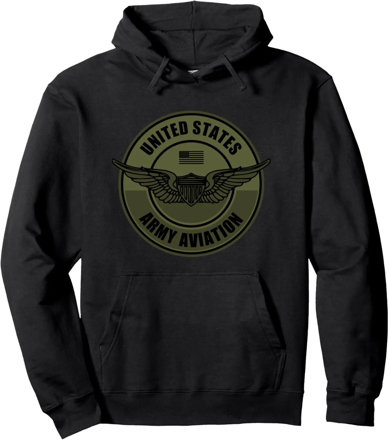Army Aviation - Army Aviator Wings Pullover Hoodie