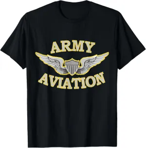 Army Aviation, Military, Helicopter or fixed wing t-shirt!! T-Shirt
