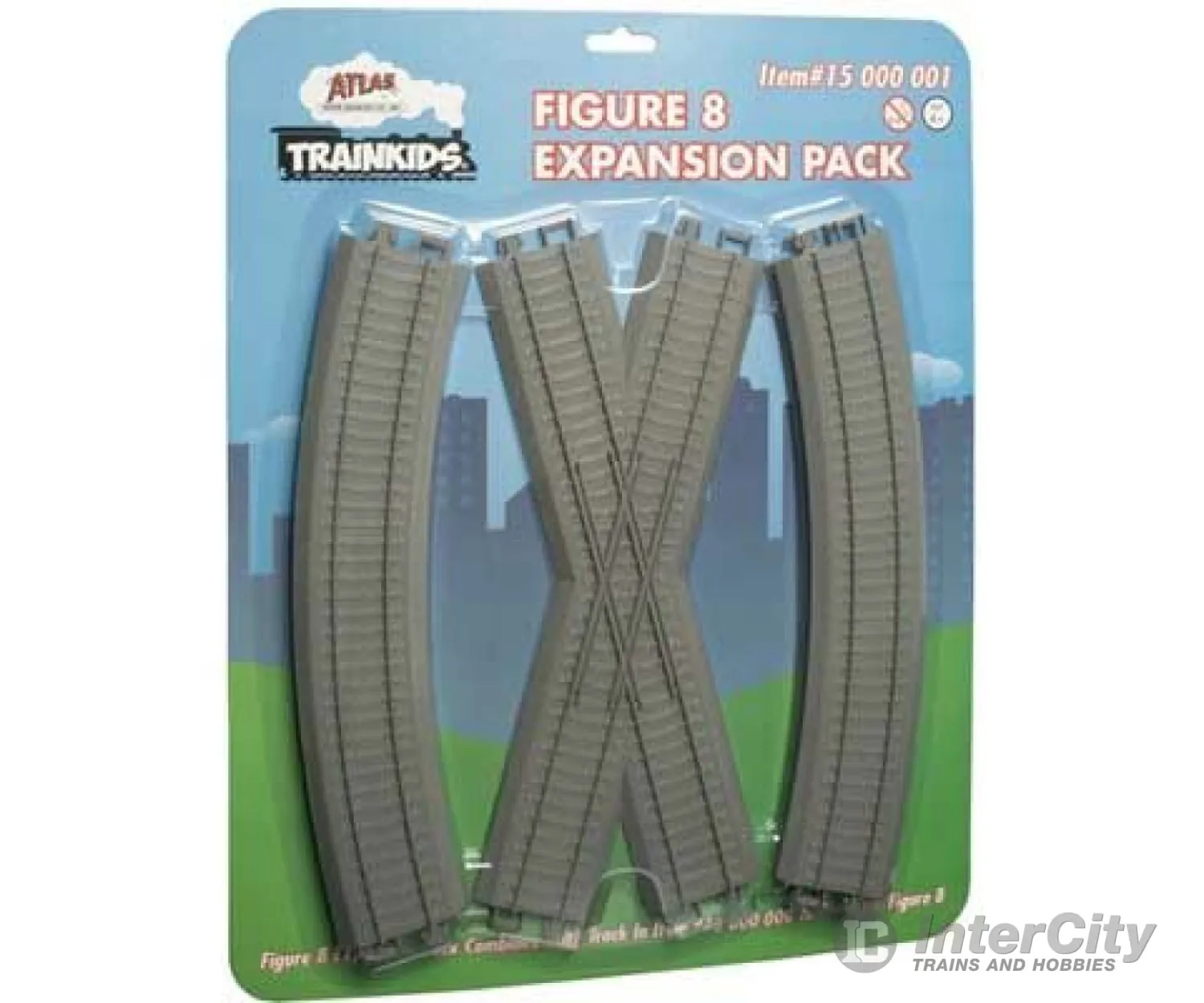Atlas 15000001 Trainkids -- Figure-8 Track Expansion Set