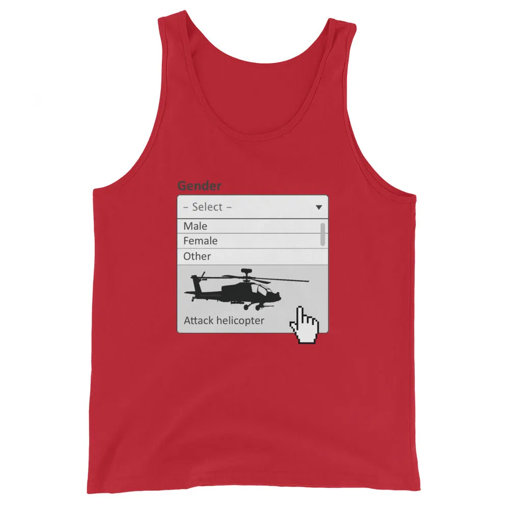 Attack Helicopter Gender Tank