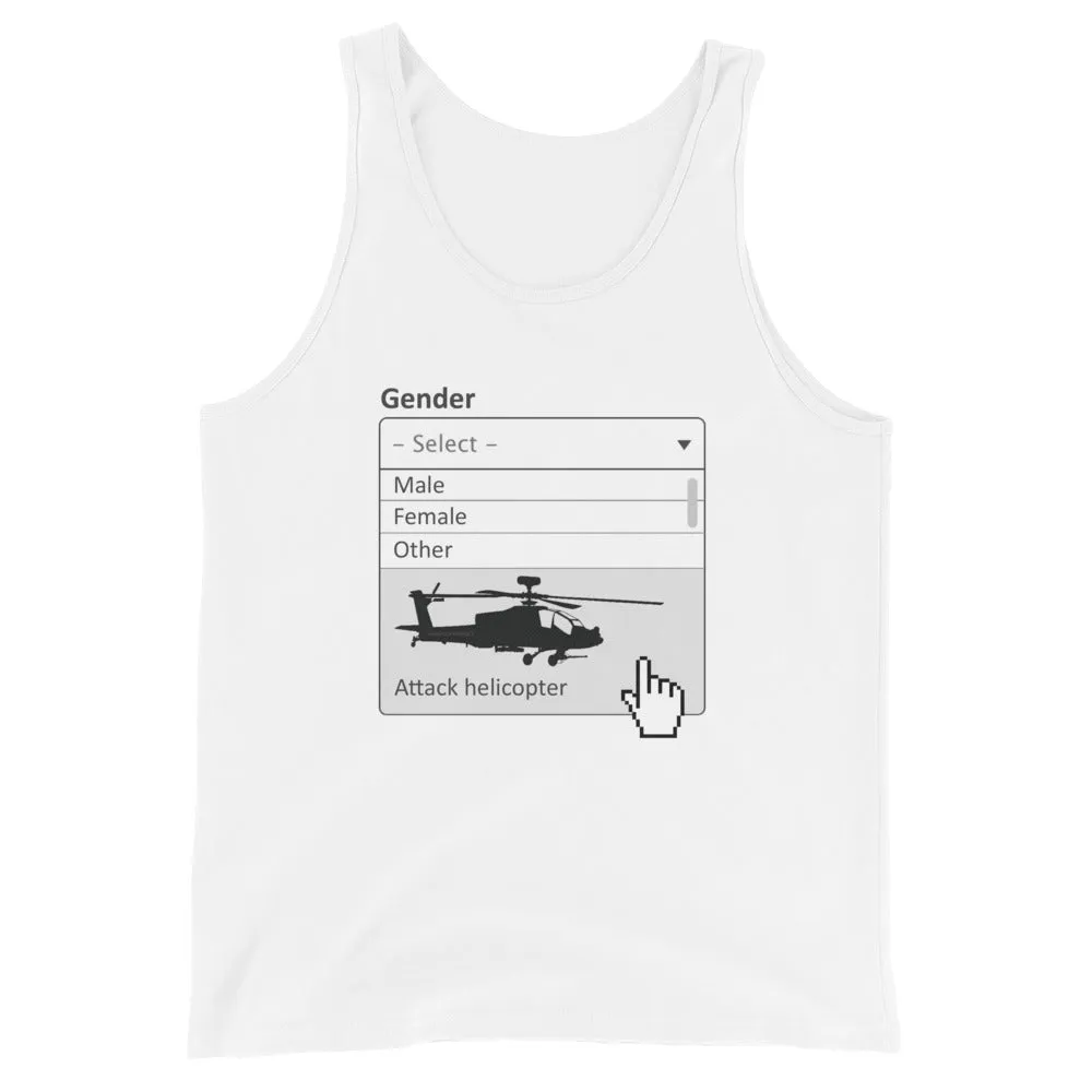 Attack Helicopter Gender Tank