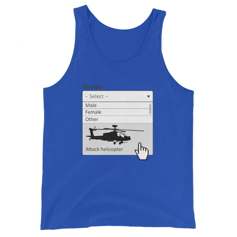 Attack Helicopter Gender Tank