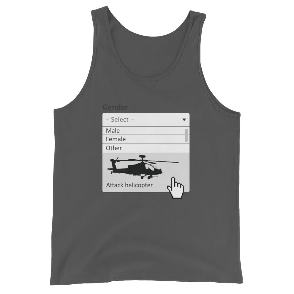 Attack Helicopter Gender Tank