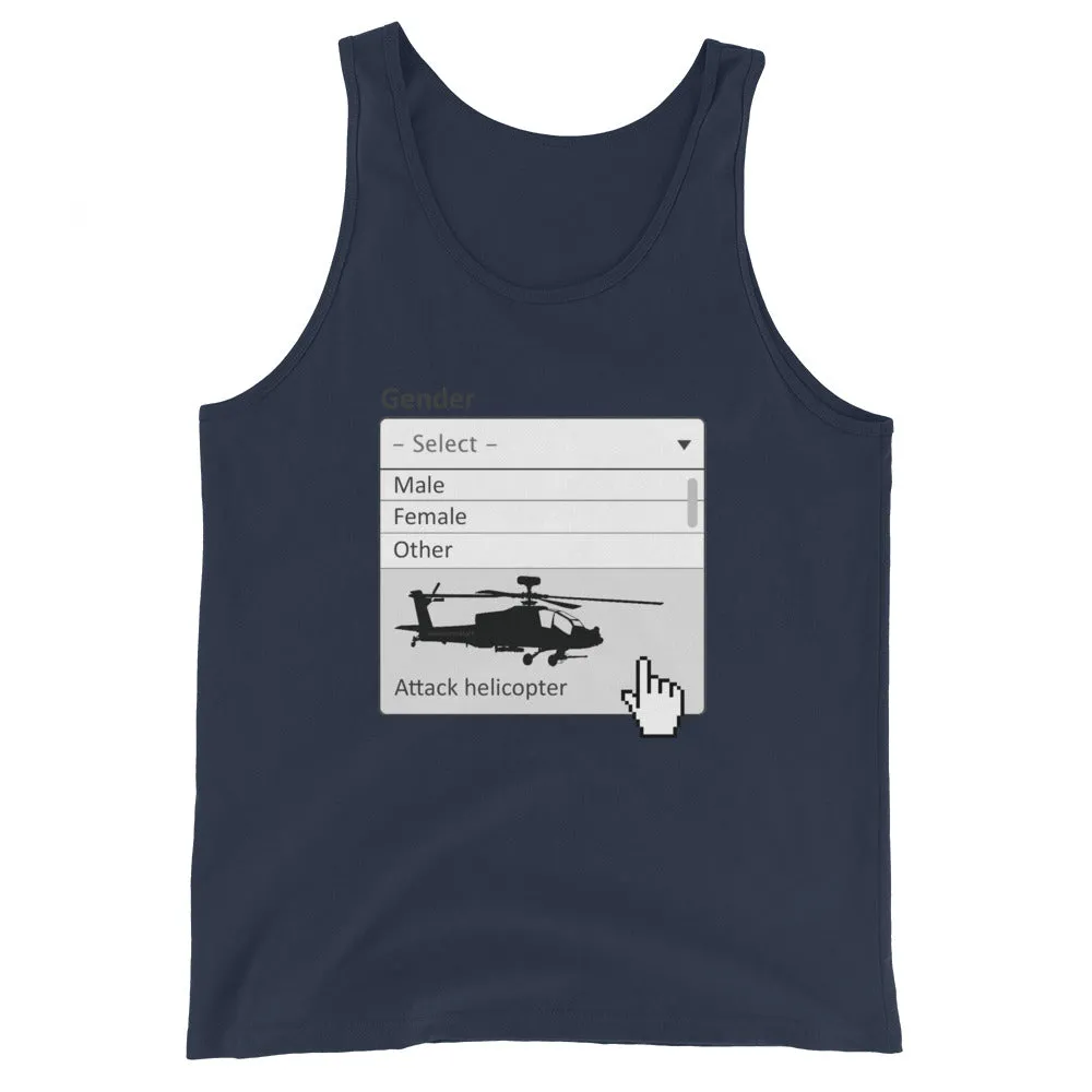 Attack Helicopter Gender Tank