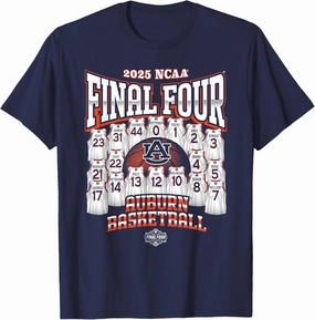 Auburn Final Four 2025 Men’s Basketball NIL T-Shirt