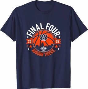 Auburn Tigers Basketball: 2025 Men's Final Four - NCAA T-Shirt